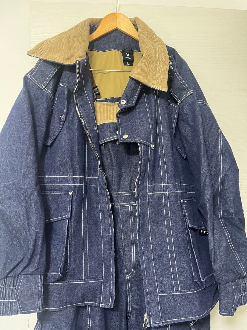スノーボードウェアー　デニム生地　vector ※バラ売り不可