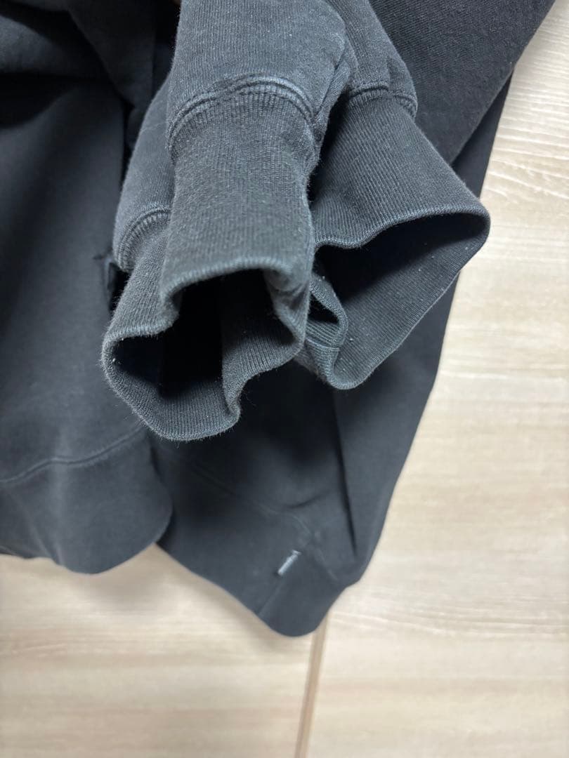 シュプリーム カレッジエイトパッチワークレザー パーカー xxlarge