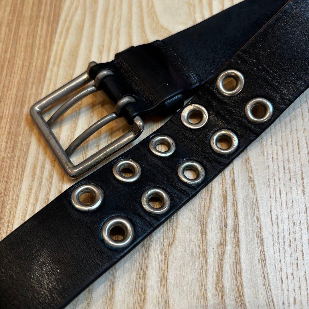 yohji yamamotoヨウジヤマモト アイレット ベルト メンズ
