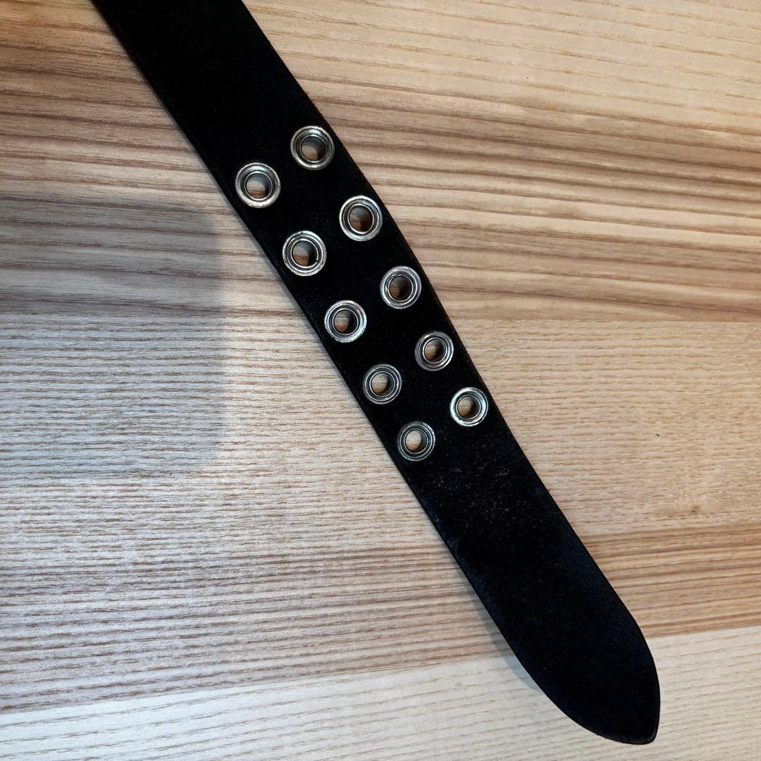 yohji yamamotoヨウジヤマモト アイレット ベルト メンズ