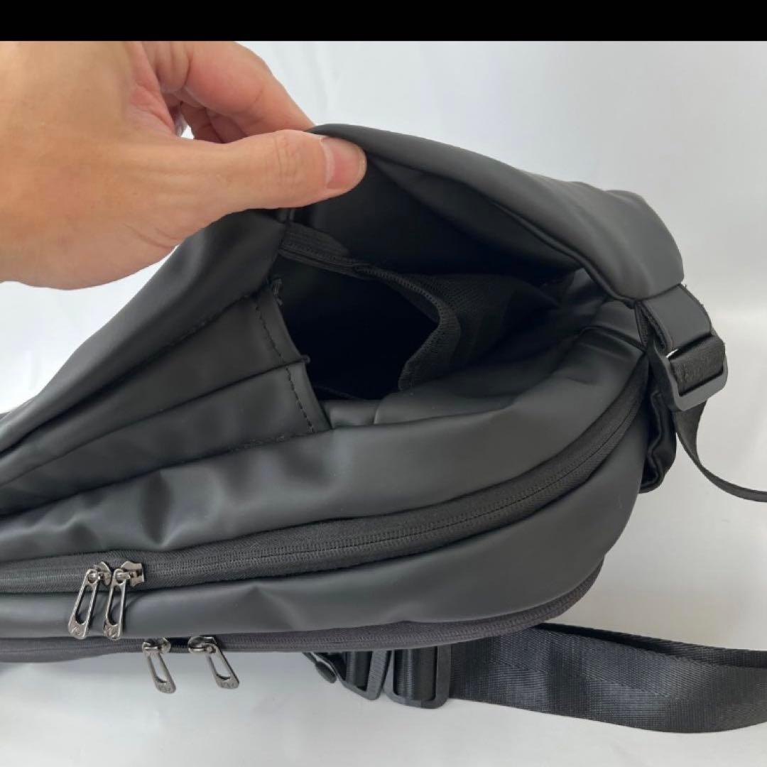 QUICK PACK ボディバッグ ブラック 撥水