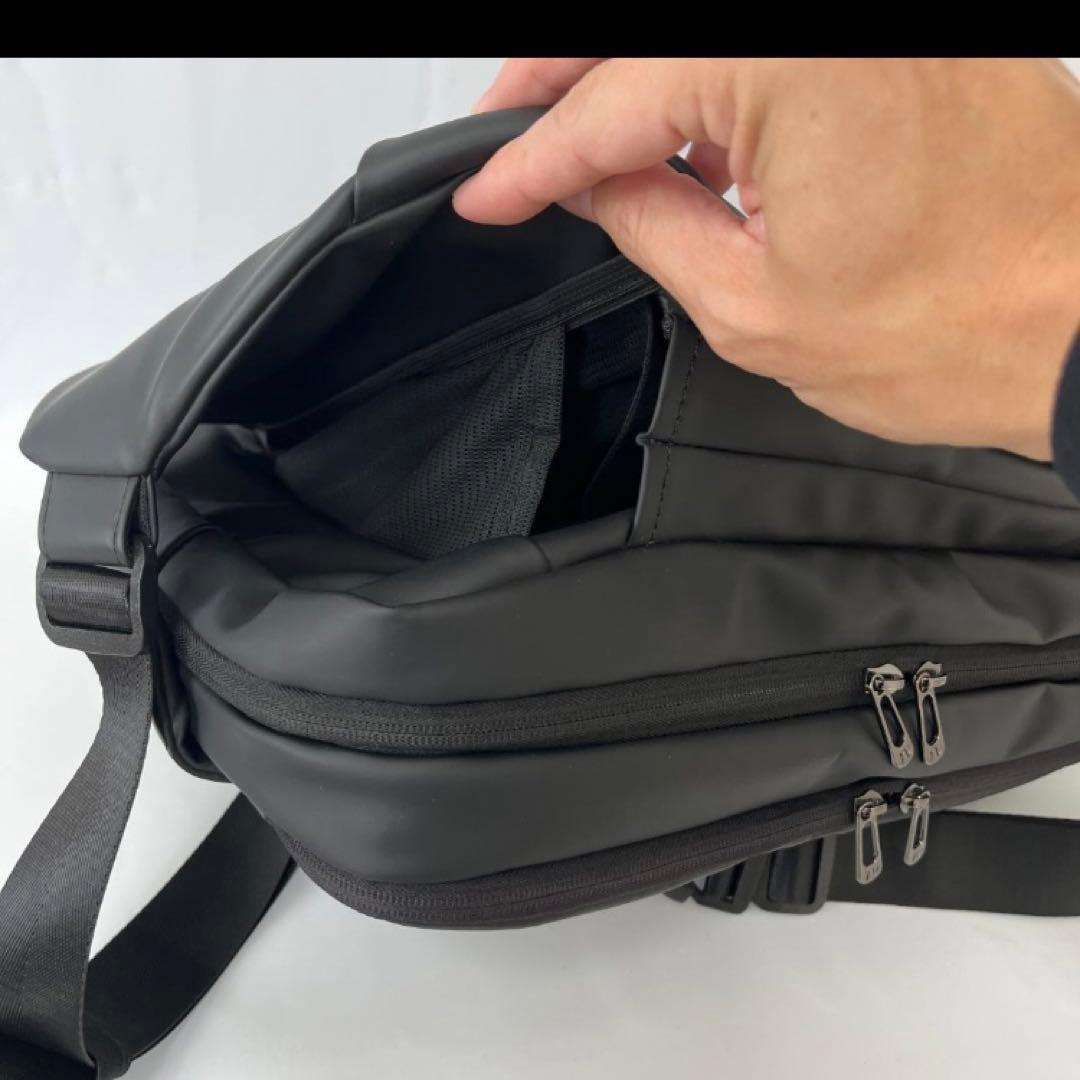 QUICK PACK ボディバッグ ブラック 撥水