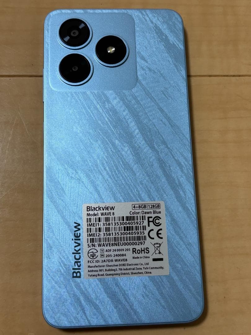 Blackview Wave8 SIMフリー スマートフォン 本体