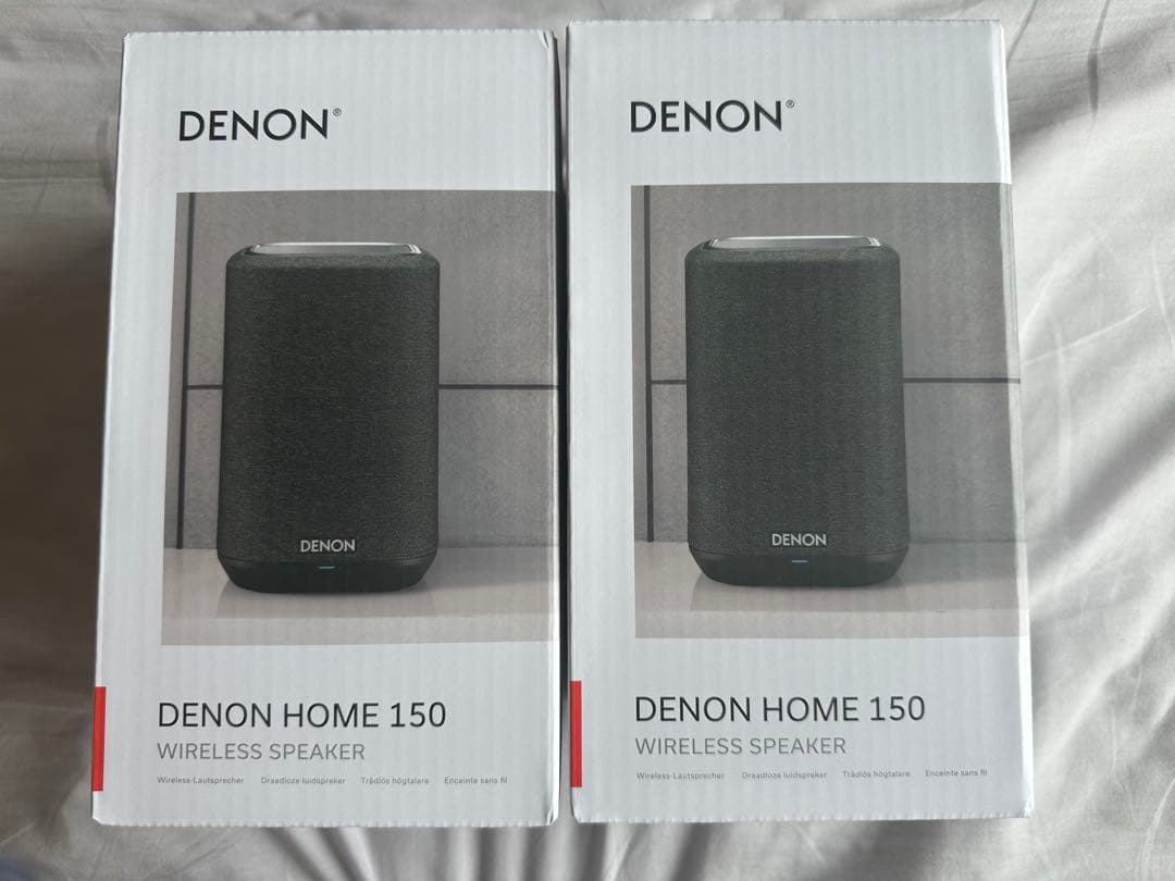 新品未開封品 DENON  150 2個 ステレオ ペアセット