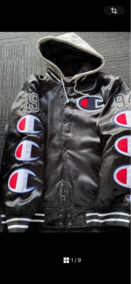 Champion SUPREME フード付きジャケット