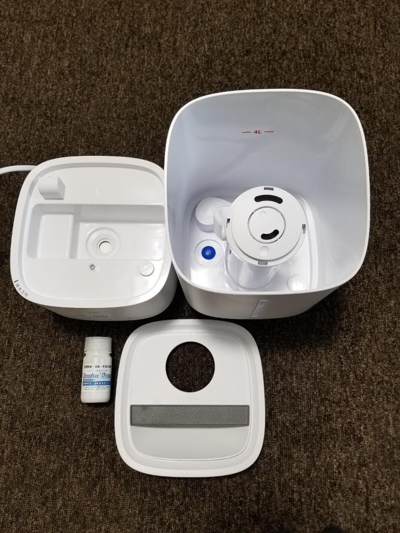 超音波式加湿器30畳対応（バリアウオーター30ｇ付）