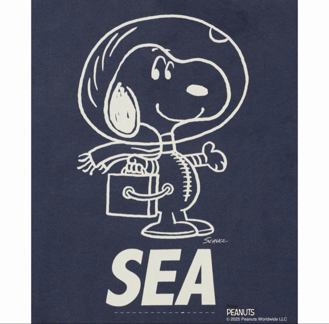 SMOOTHY x WDS Snoopy Sweat NAVY XLサイズ