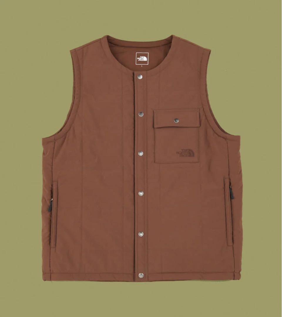 THE NORTH FACE Meadow Warm Vest M ブラウン