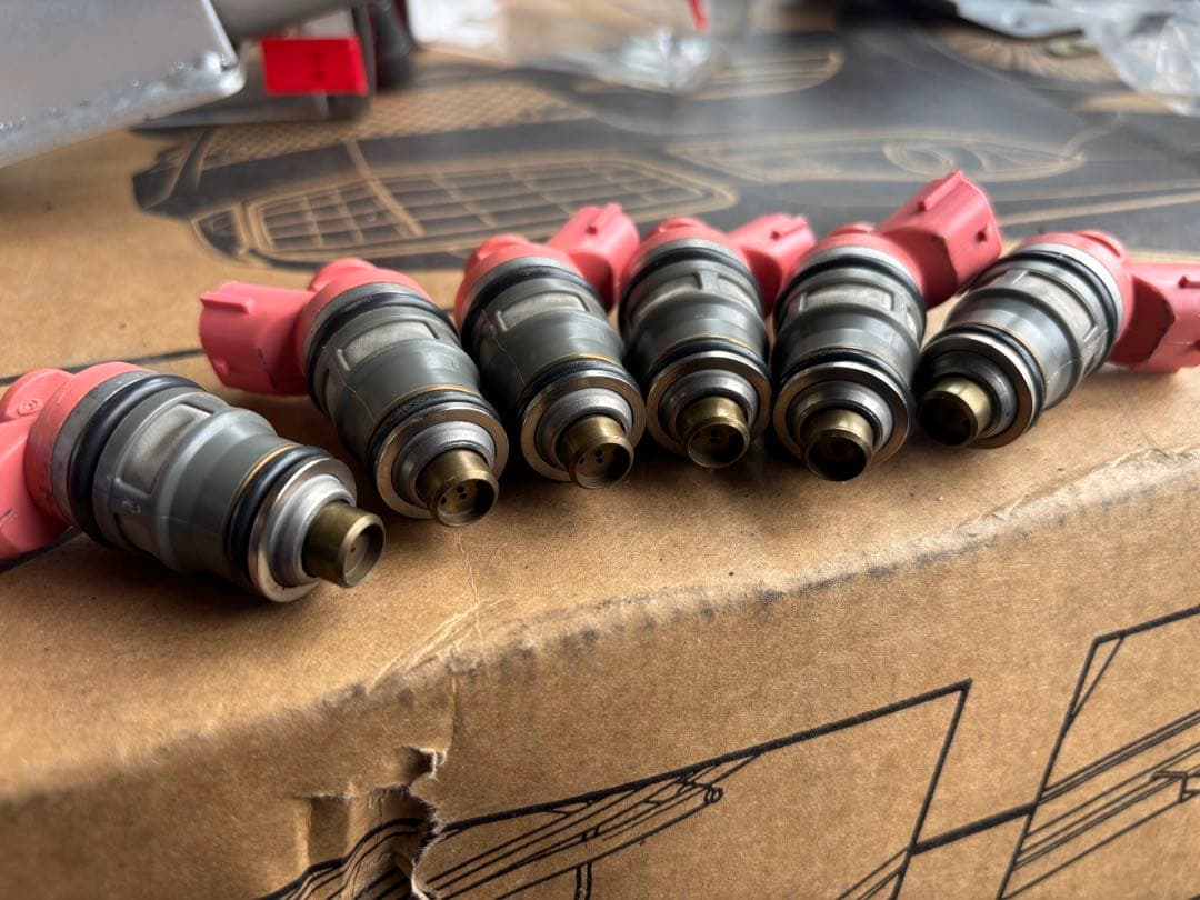 JZA80 SUPRA RZ 後期　5千km 純正インジェクターSET