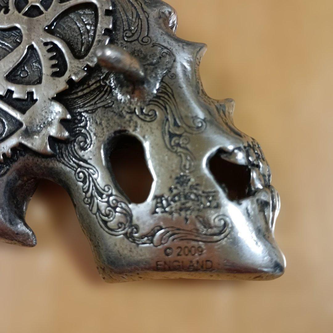 スカルベルトバックルAlchemy Gothic社Anima Machinato