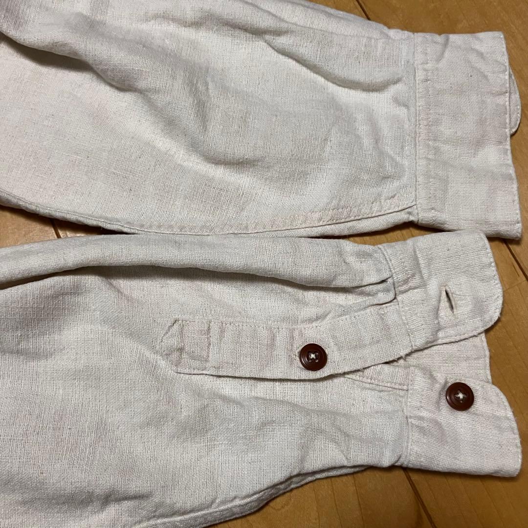【複数割】パタゴニアPatagonia 長袖ワークシャツ　リネン　アイボリー　S