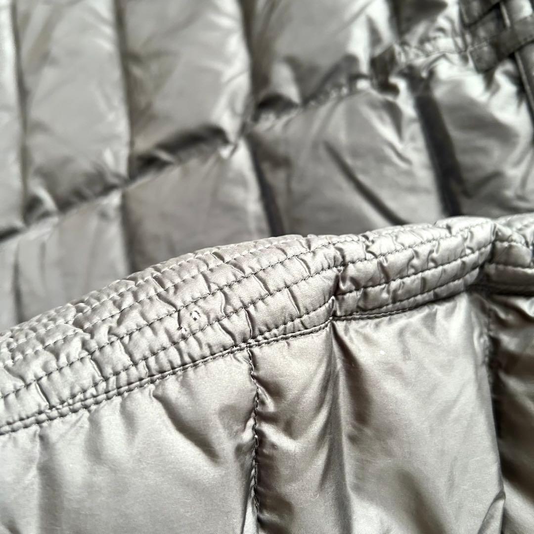 希少2XL BURBERRY バーバリー　ダウンコート　フード　ベルト付き 黒