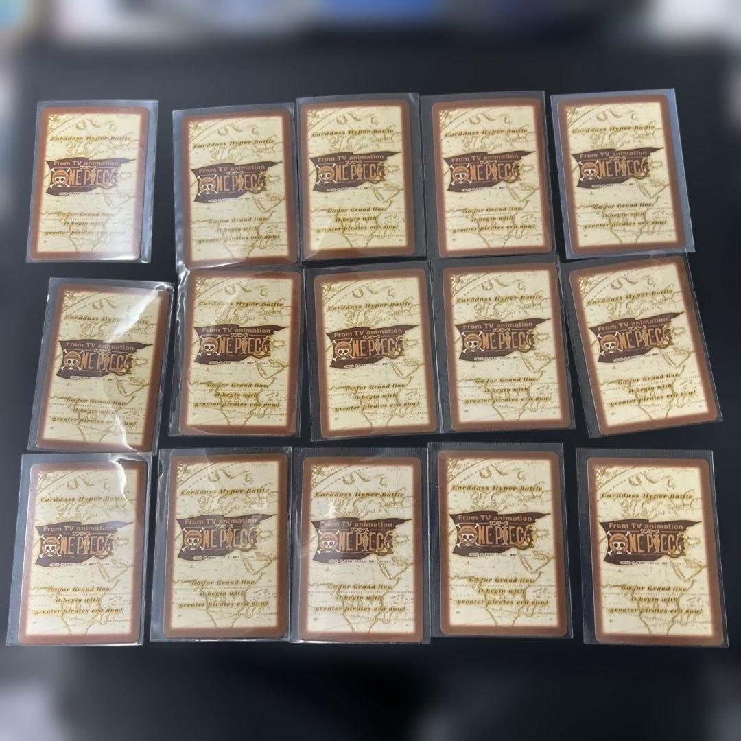 【美品】旧ワンピースカード カードダス ハイパーバトル ルフィ ノーマル 80枚