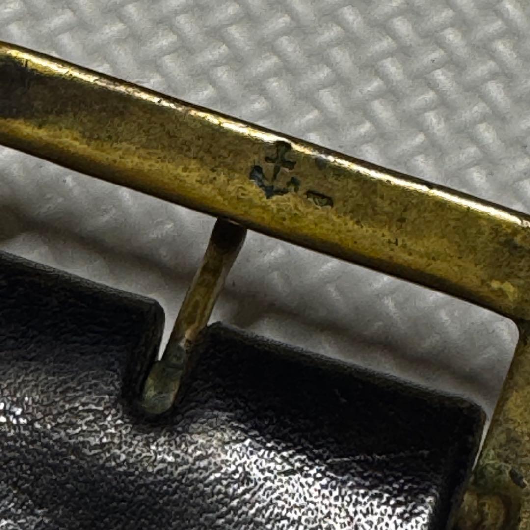 ラングリッツレザー　ベルト　32 North&Judd バックル　極太　肉厚