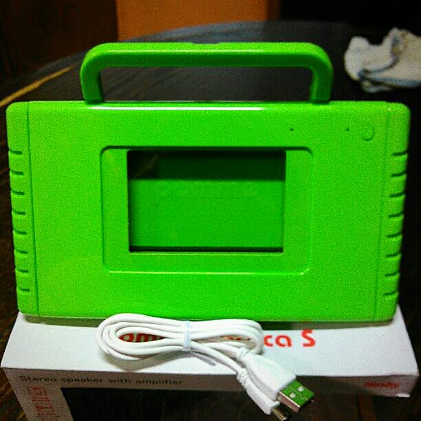 pomme radica ステレオスピーカー