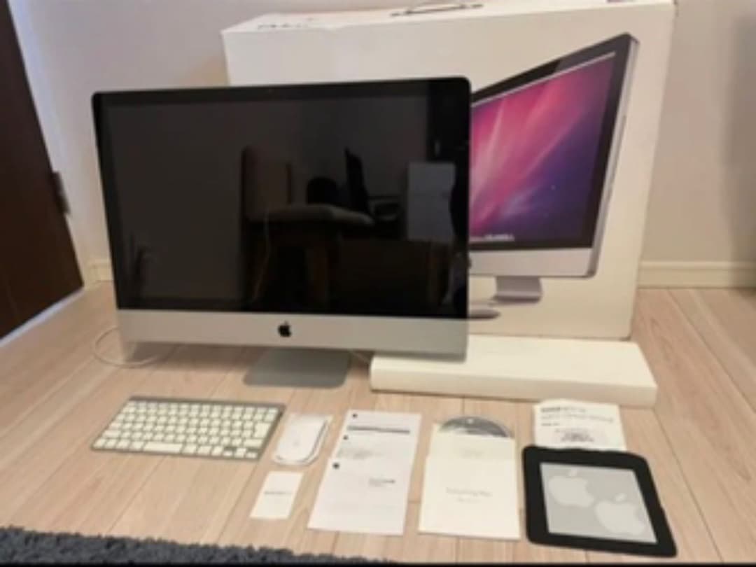 Apple iMac27インチ2009 純正マウス・キーボード MB952J/A