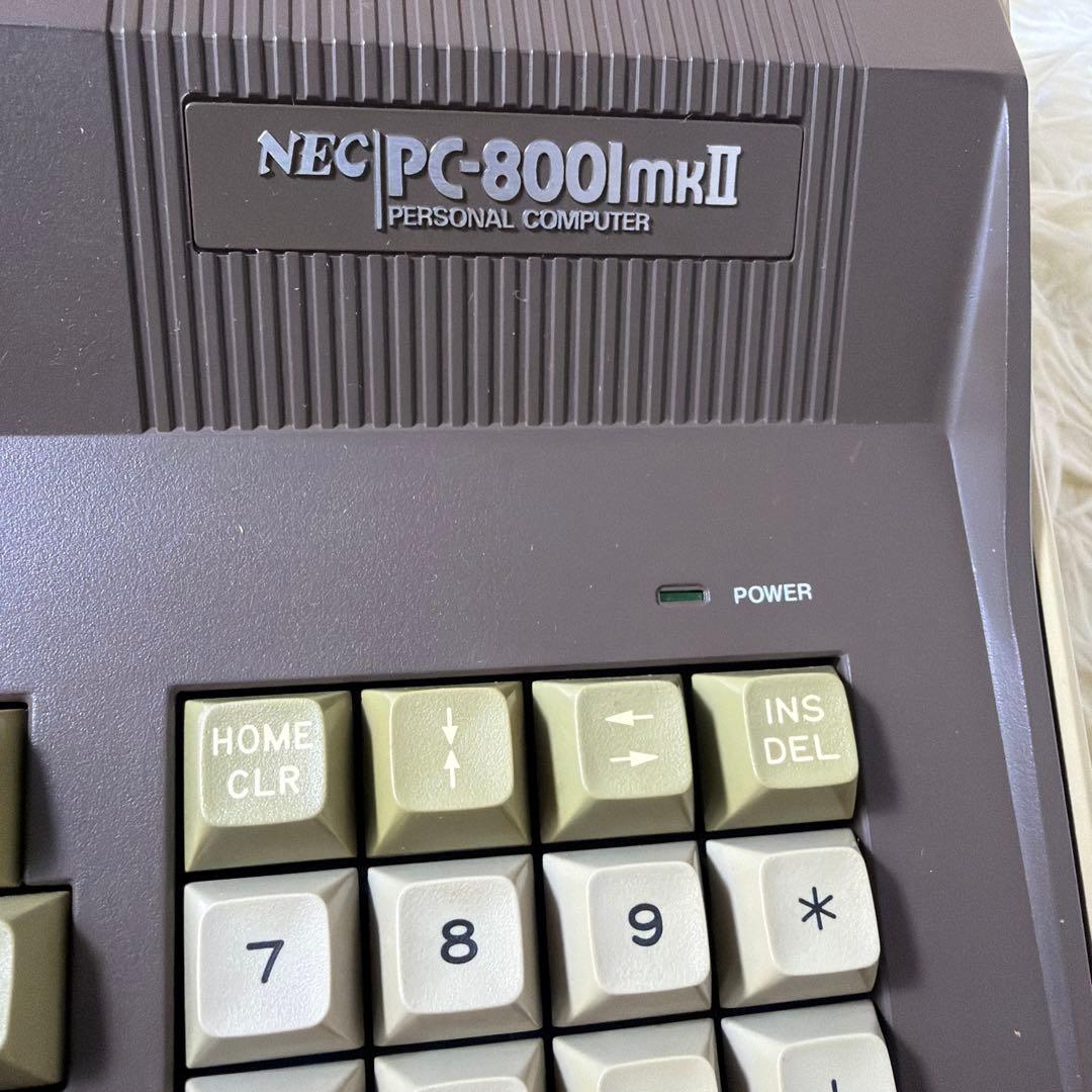 【希少】NEC pc-8001mkⅡ mk2 パーソナルコンピュータ　元箱付