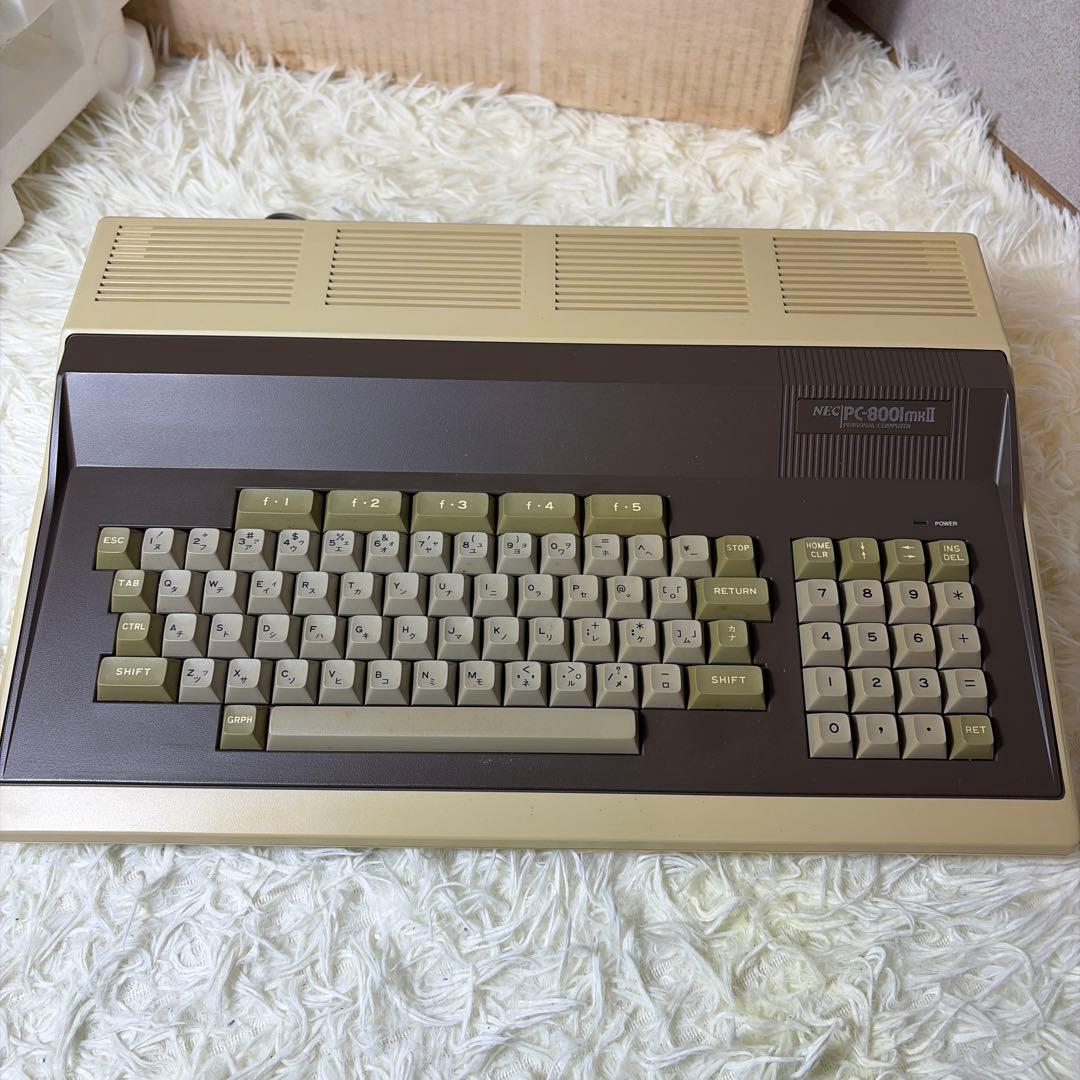 【希少】NEC pc-8001mkⅡ mk2 パーソナルコンピュータ　元箱付