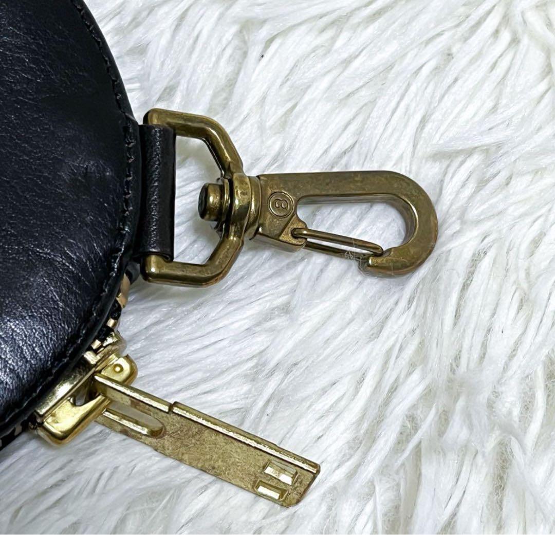 美品 ブラックミーンズ ケース レザー 刺繍 小物入れ 渋谷龍太着用モデル