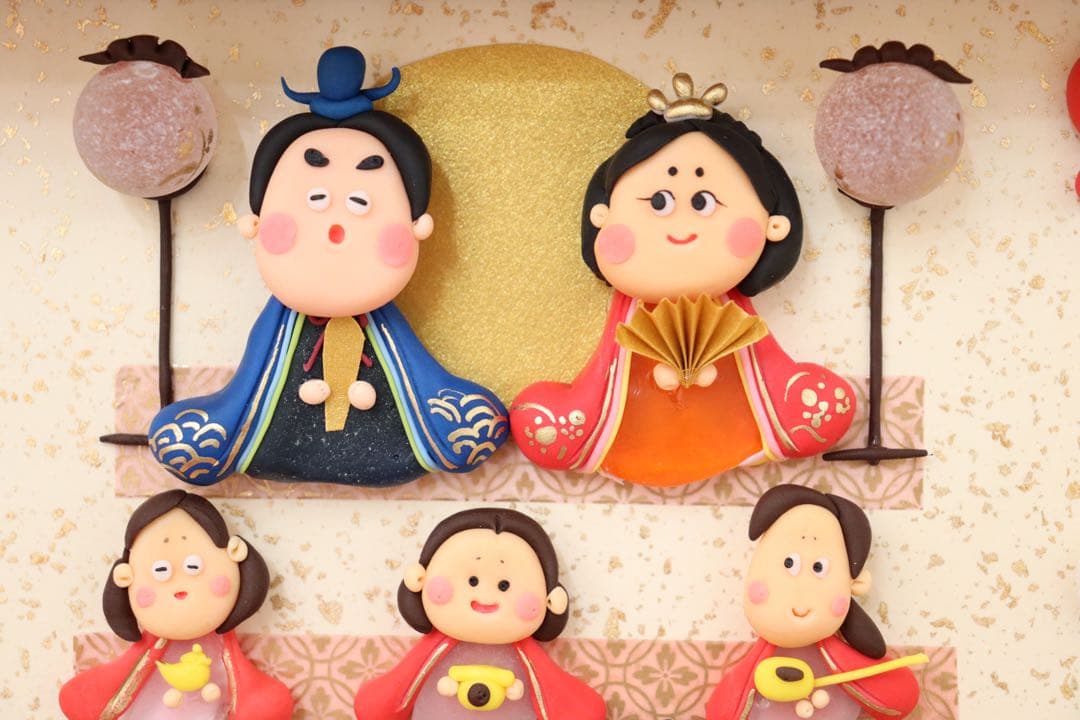 原品限り【ひな祭りだよ！全員しゅ〜ごぉ〜✨】　シーグラスアート