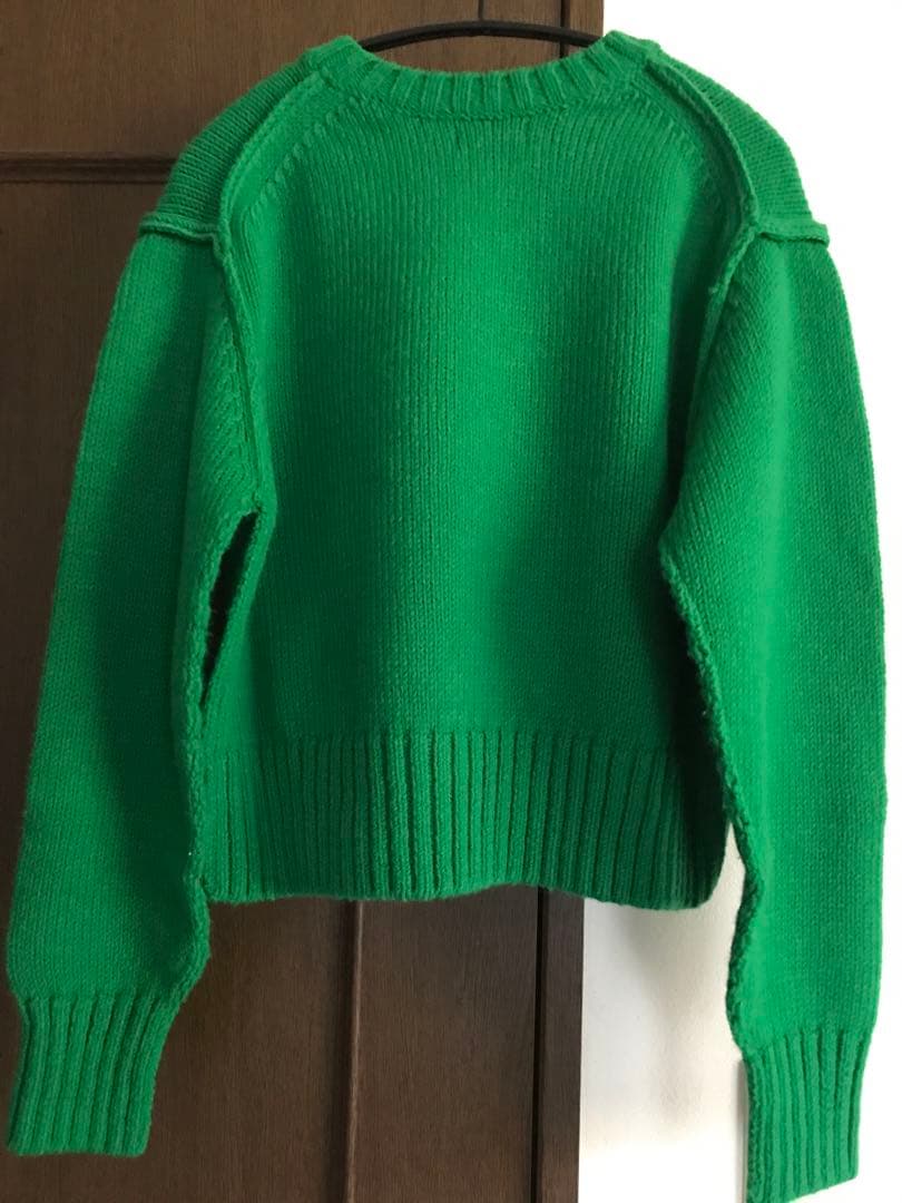 ミッキーニット　グリーン