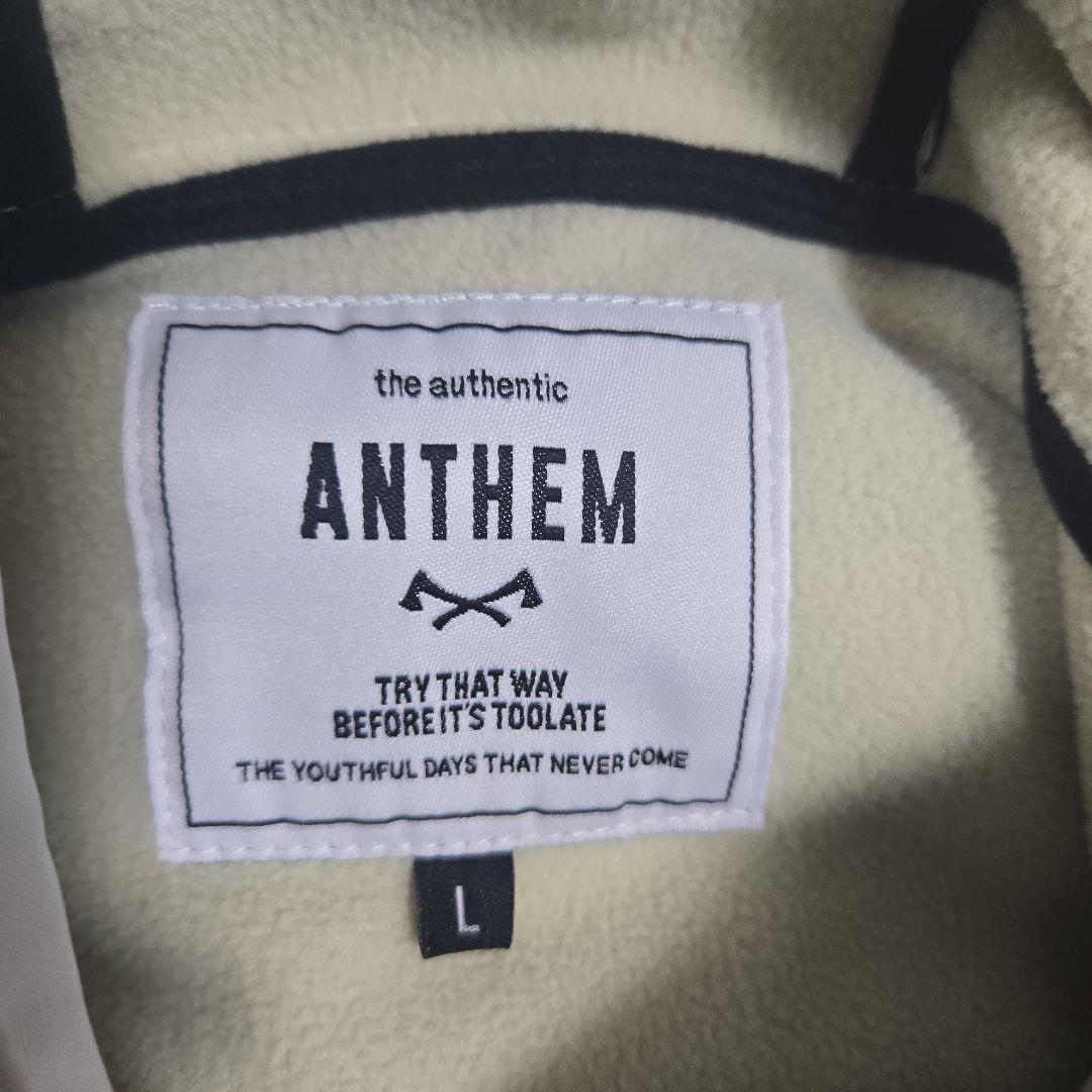 ANTHEM アンセム 撥水パーカー スノーボードウエア 上下セット L