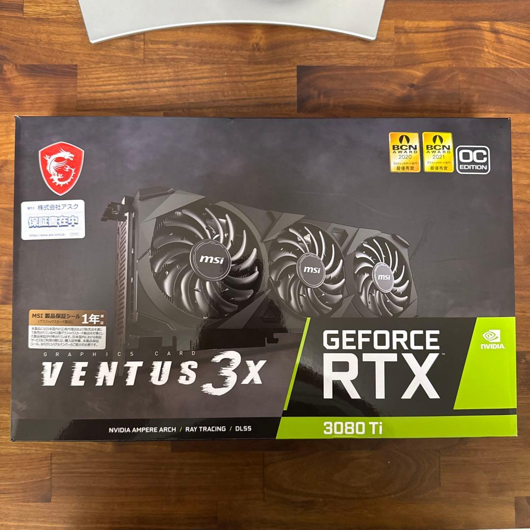グラフィックボード・グラボ・ビデオカード MSI GeForce RTX 3080 Ti VENTUS 3X 12G OC