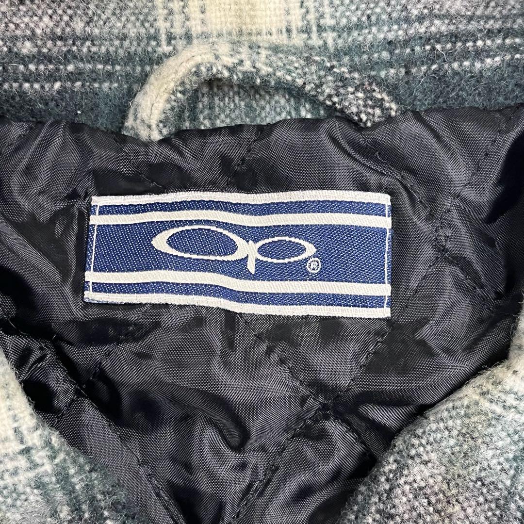 Ocean Pacific ジップアップ　ジャケット　オンブレ　チェック　Ｍ