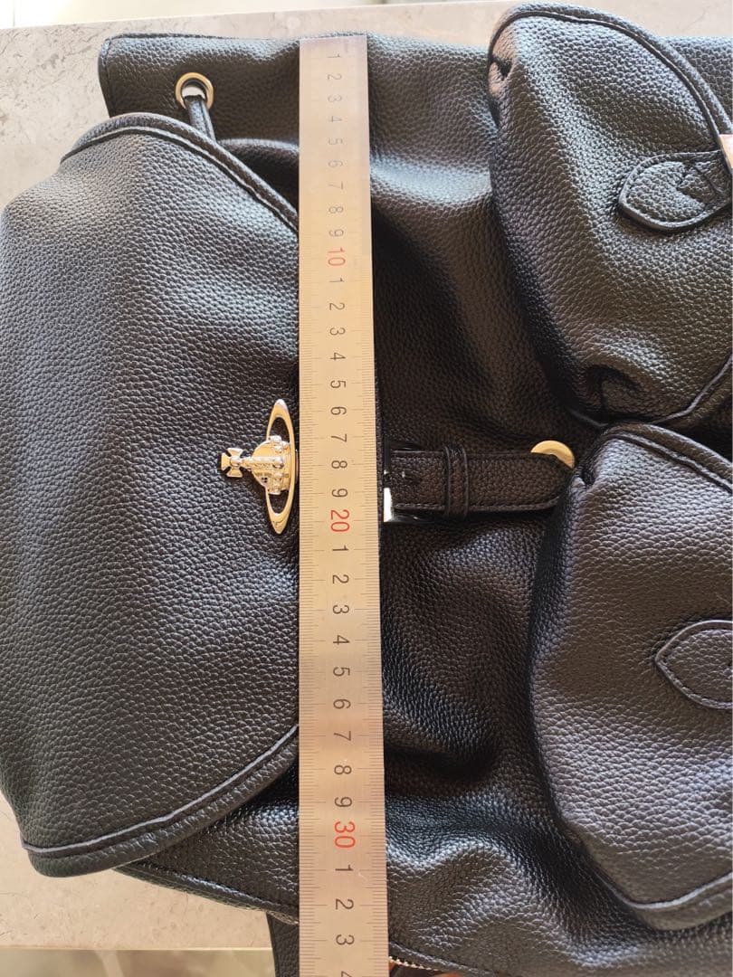 VivienneWestwoodブラックリュックサックイタリア製バックパック美品