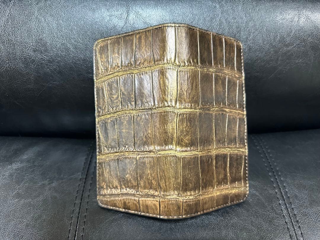 トンちゃん　ブロンズ　ウォレット　ライダース長財布