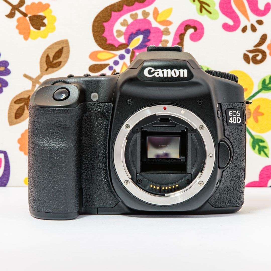 ❤️Canon キヤノンEOS 40D望遠レンズ❤️iPhone転送❤️