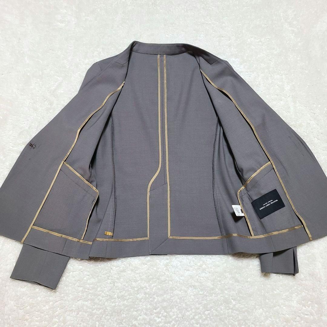 【人気】　グリーンレーベルリラクシング　セットアップ　ノーカラー　パンツ　36