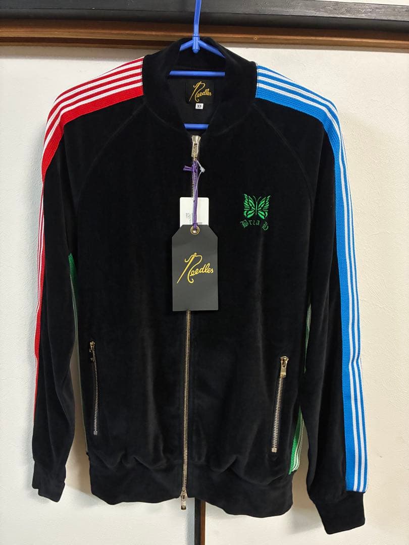 【ゆみ断捨離】Needles×BREATH ベロア　トラックジャケット