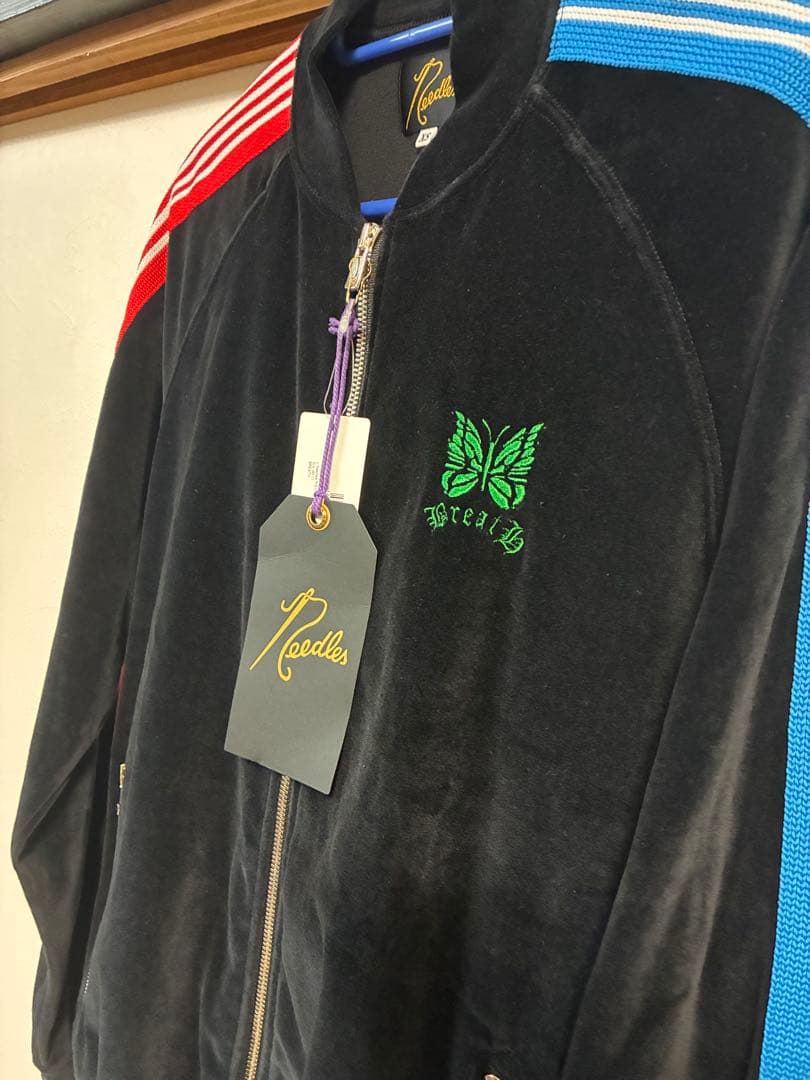 【ゆみ断捨離】Needles×BREATH ベロア　トラックジャケット