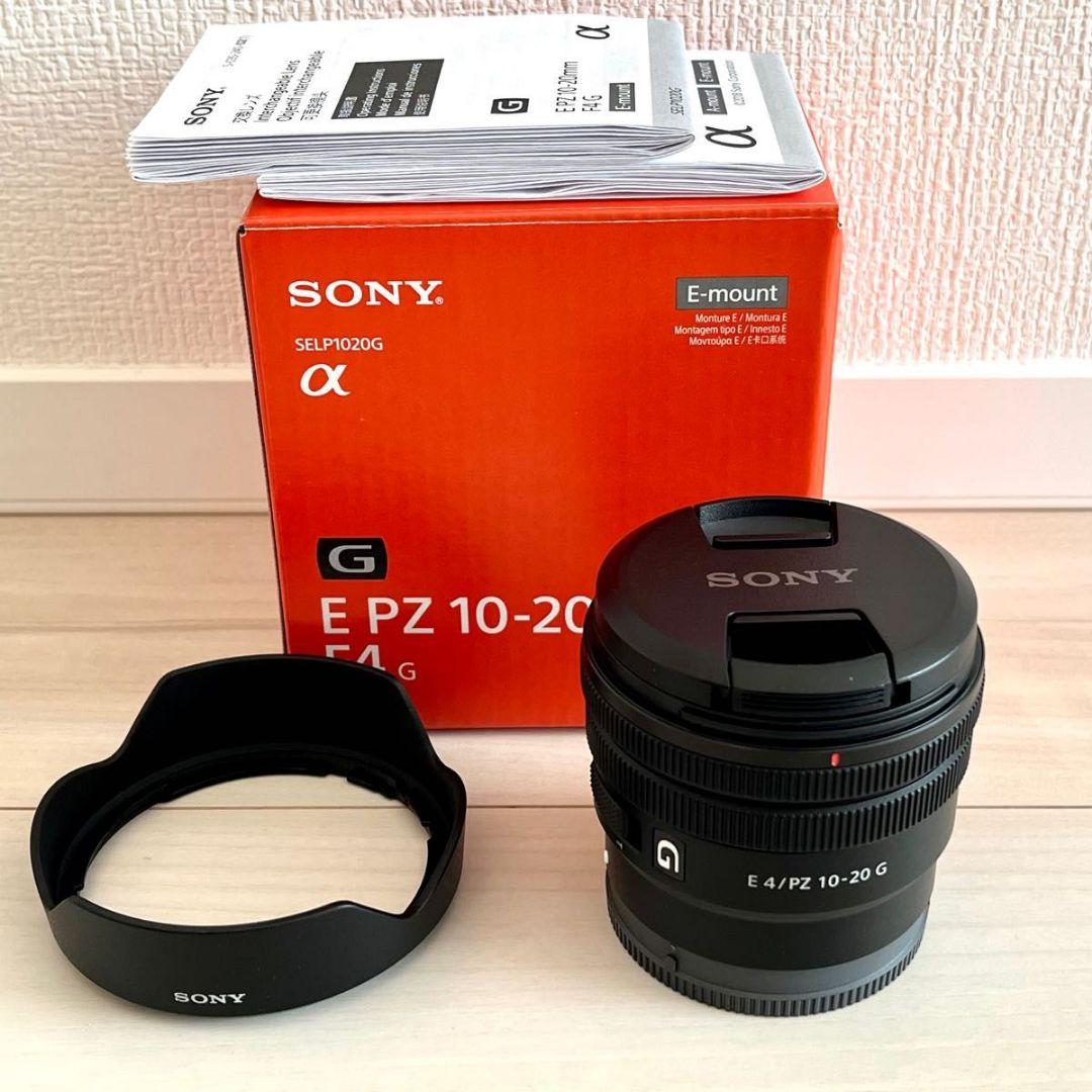 sony e pz 10-20mm F4 gレンズ フィルター付き