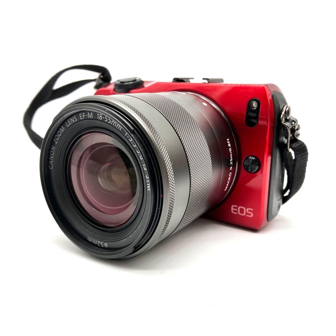 Canon EOS M レッド　ダブルレンズキット