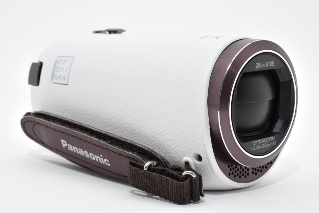 【美品】Panasonic ビデオカメラ HC-W570M　ホワイト　動作確認済