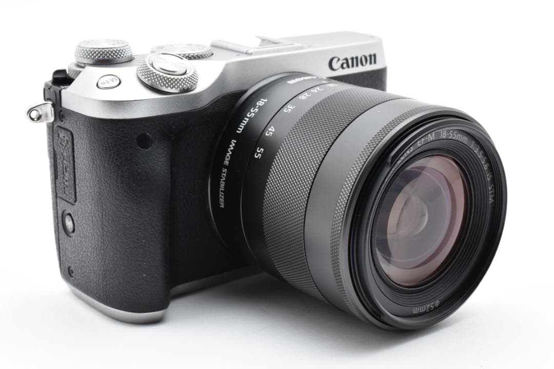 Canon EOS M6 ミラーレス一眼カメラ 18-55mm レンズセット