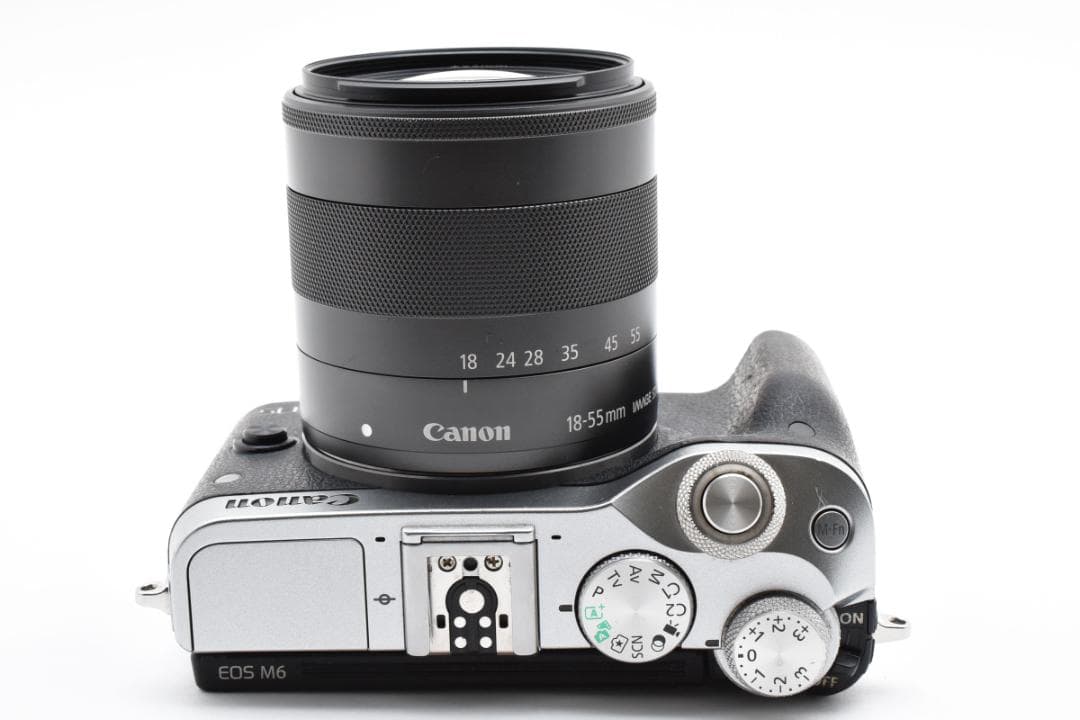 Canon EOS M6 ミラーレス一眼カメラ 18-55mm レンズセット