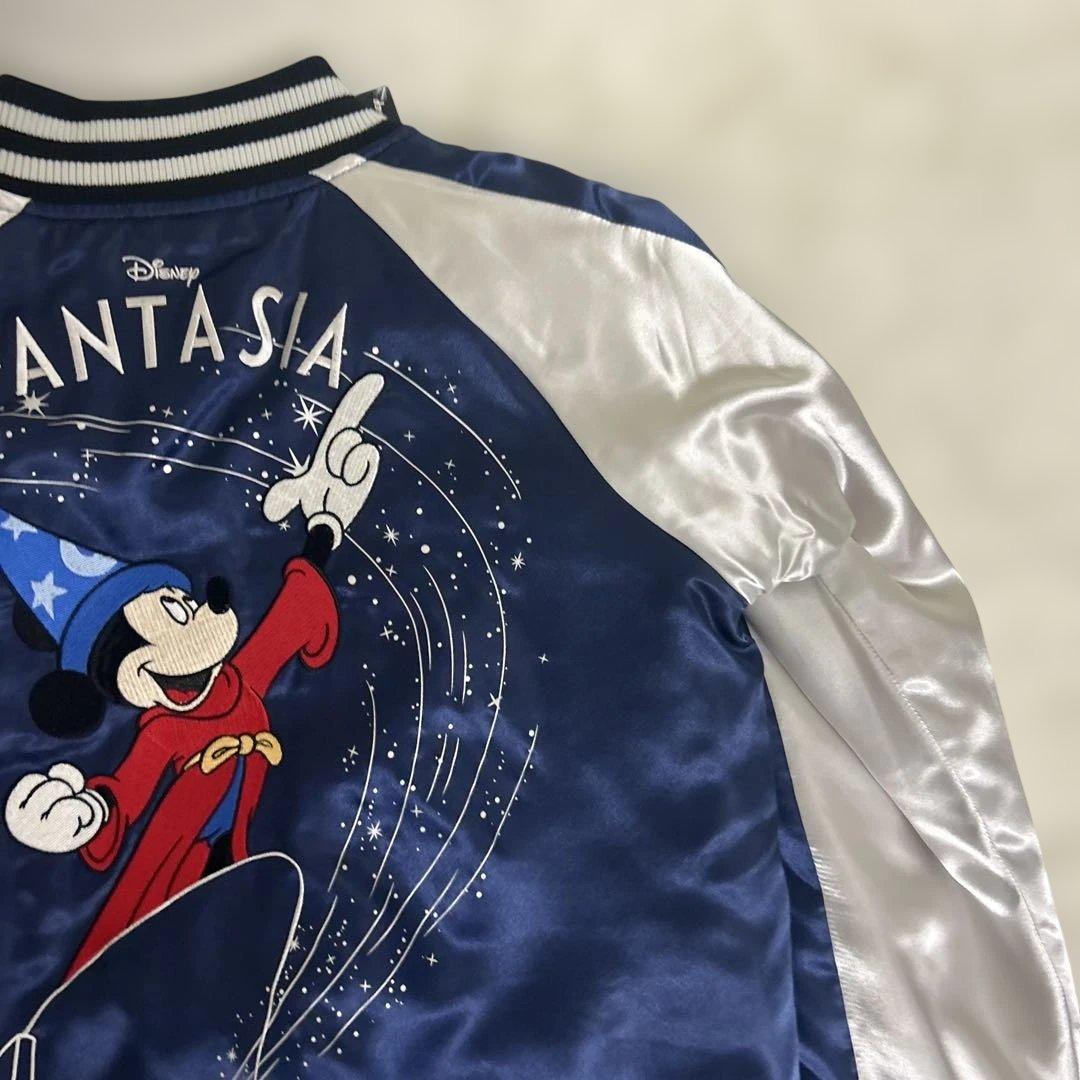 未使用　ベルメゾン×ディズニー　ミッキー ファンタジア　スカジャン　Mサイズ