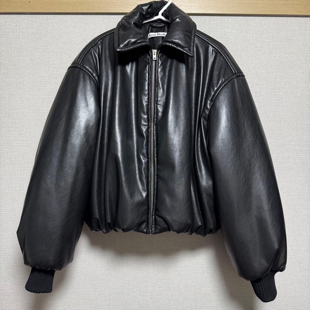 Acne Studios ボンバージャケット 黒