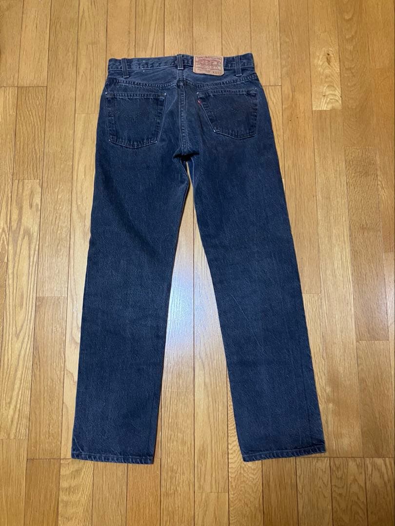 リーバイス501 ブラック先染め【87年USA製】