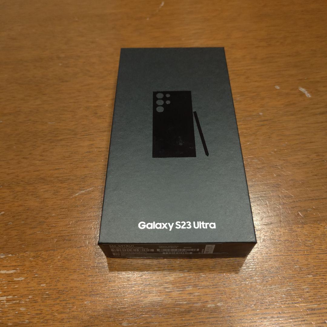 新品未開封 Galaxy S23 Ultra 256GB 黒 US版