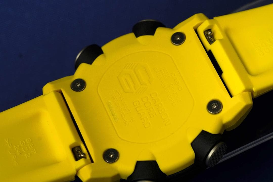 【美品】G-SHOCK GA-2000 ブラック×イエロー／箱有り (123)