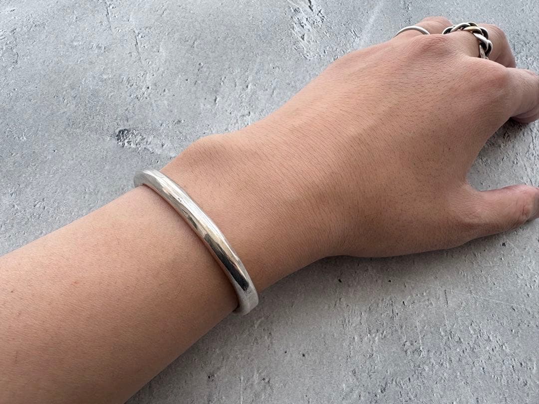 専用RRL Hammered Sterling Silver Cuff バングル
