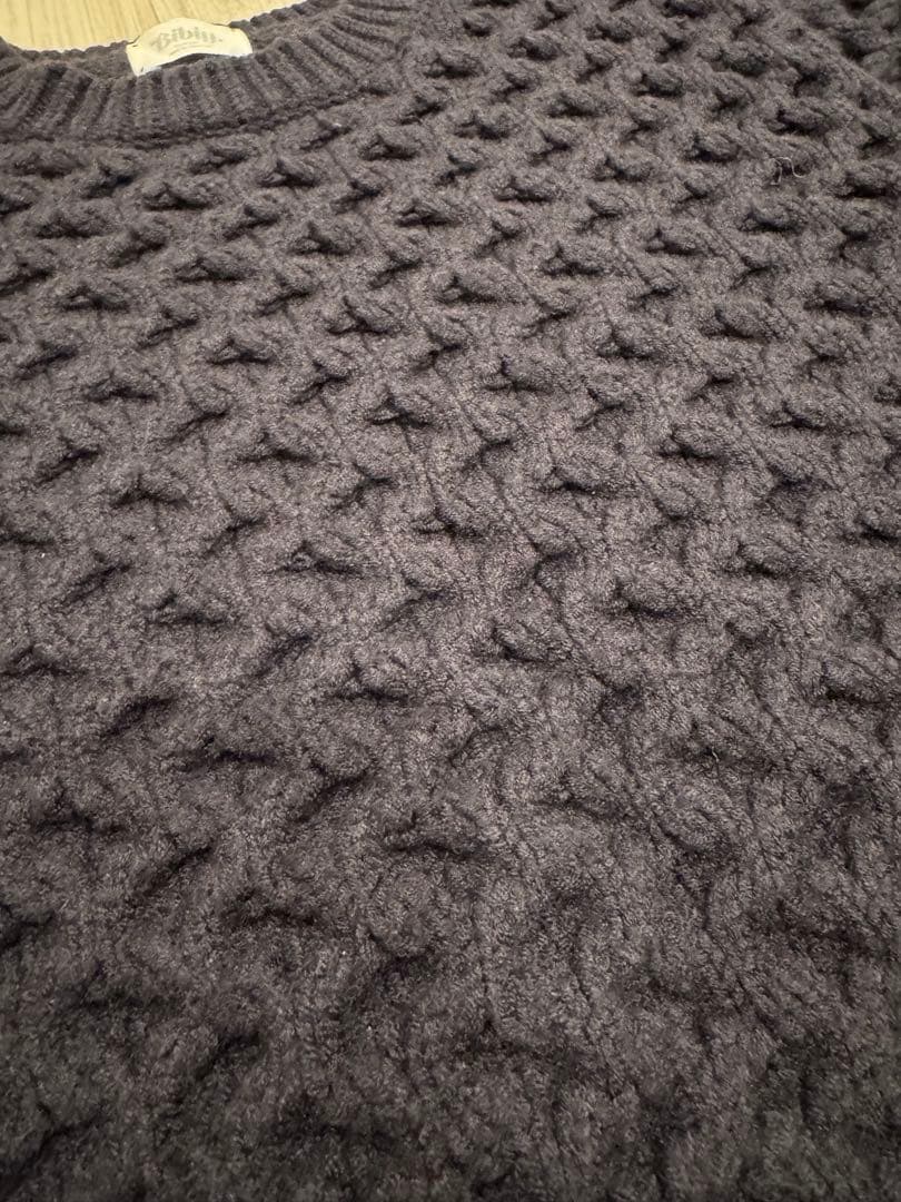 bibiy SONIA KNIT ネイビー