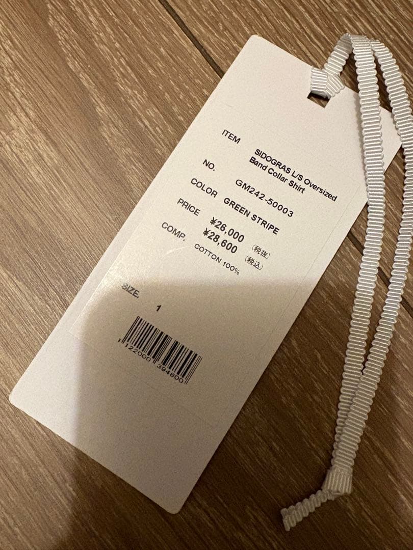 Graphpaper SIDOGRAS Oversized シャツ 1