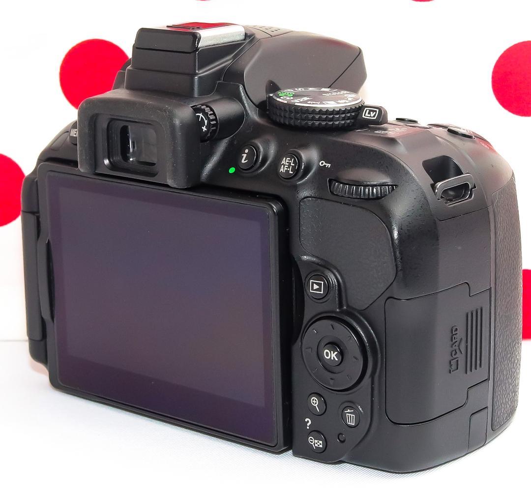 Nikon D5300❤スマホに転送❤Wi-Fi搭載❤動画＆自撮りラクラク！