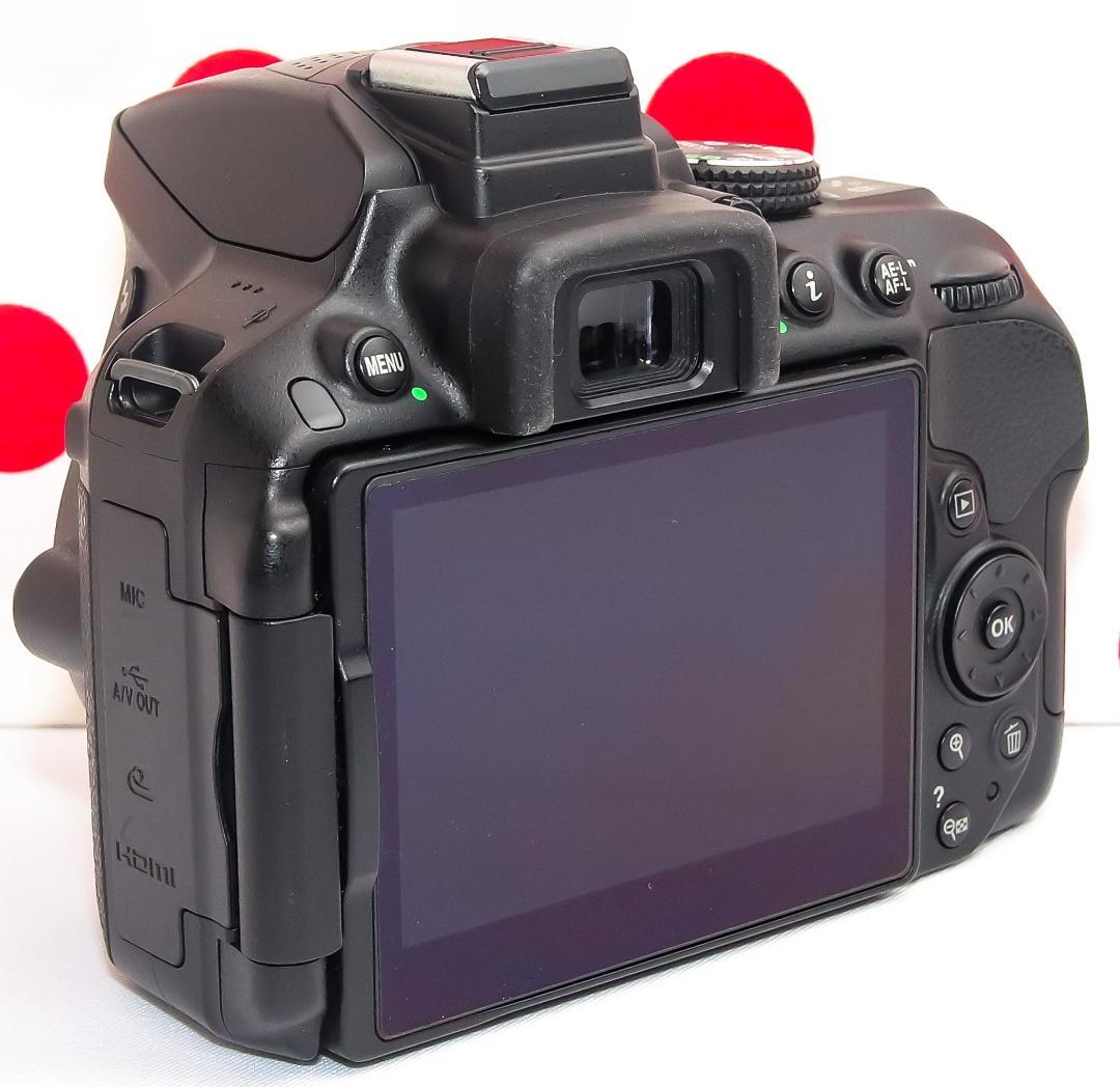 Nikon D5300❤スマホに転送❤Wi-Fi搭載❤動画＆自撮りラクラク！