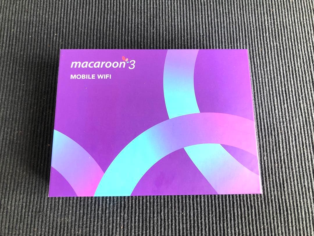 新品・未使用 macaroon 3 モバイルWiFi M3B